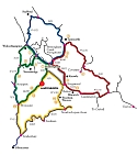 Alvechurch Route Map